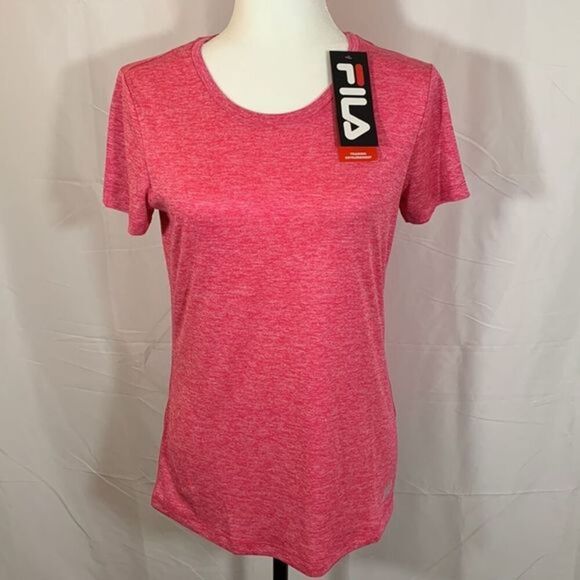 Fila Pink Athletic T-Shirt NWT - Picture 1 of 6